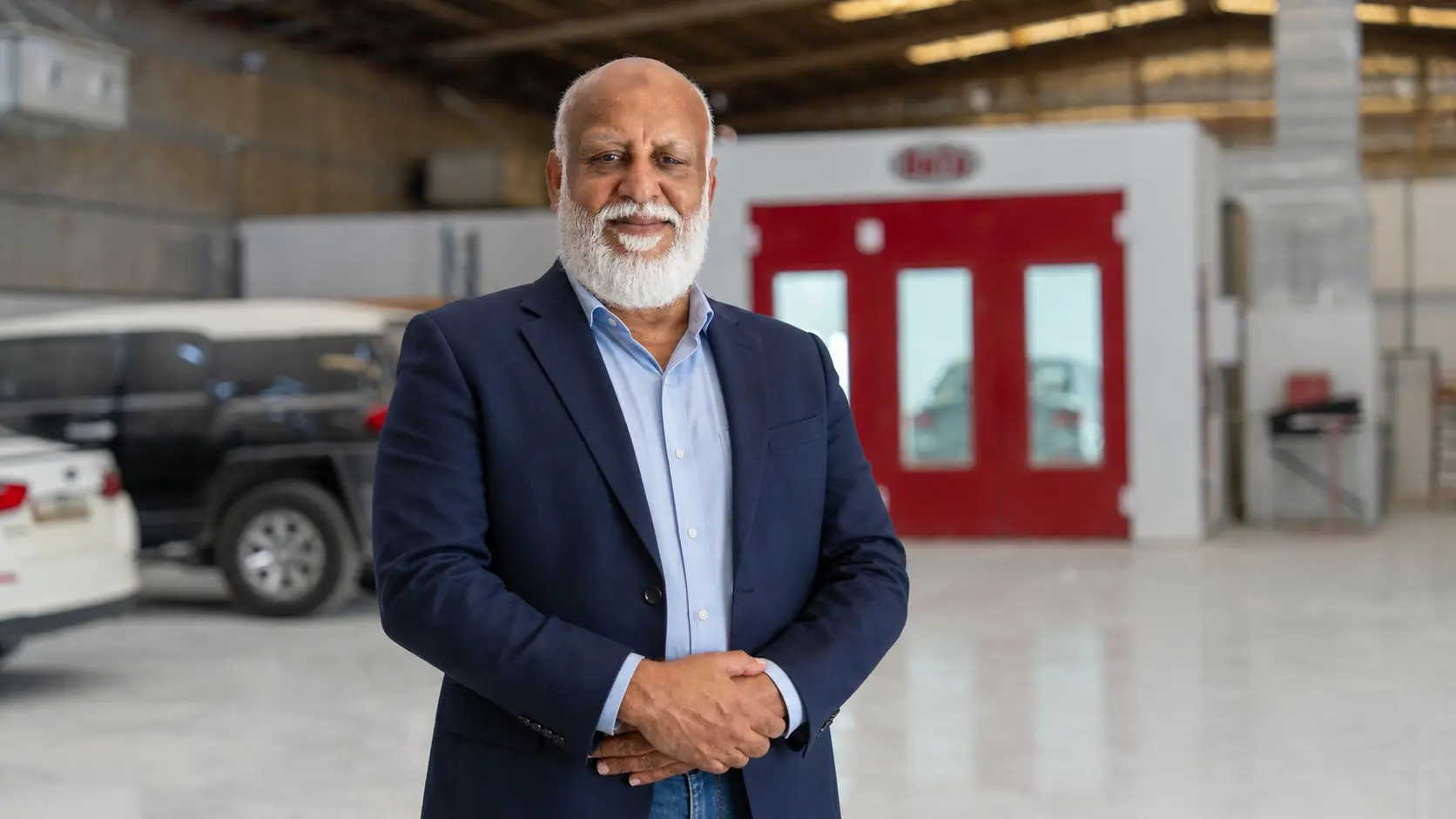 Portrait of the Forbass Motors Head Technician